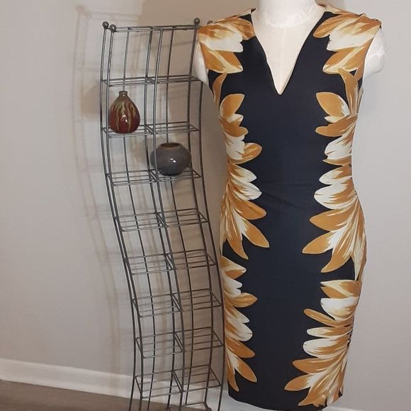 New York  & Company Stretch Sleeveless Pencil Dress - Picture 3 of 9